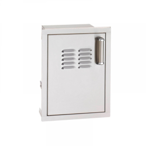 Fire Magic Flush Mounted 20 x 14 Single Access Door With Tank Tray & Louvered Door & Soft Close System